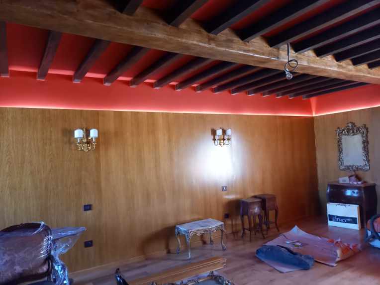 Travaux d'éclairage