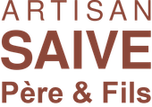 Logo Artisan Saive Père & Fils rouge