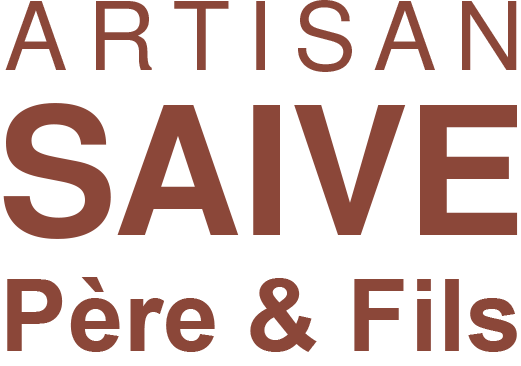 Logo Artisan Saive Père & Fils rouge