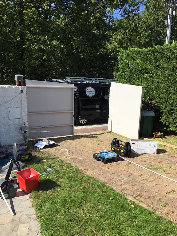 Automatisme de portail battant