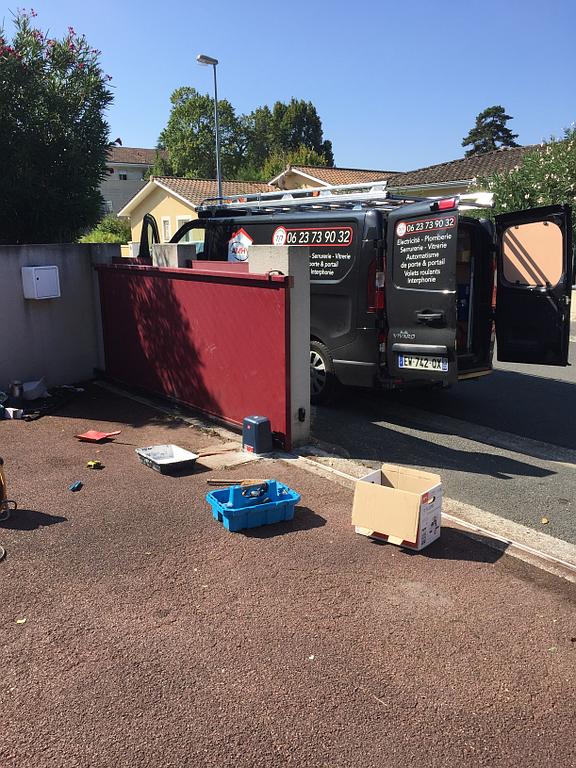 Automatisation portail coulissant