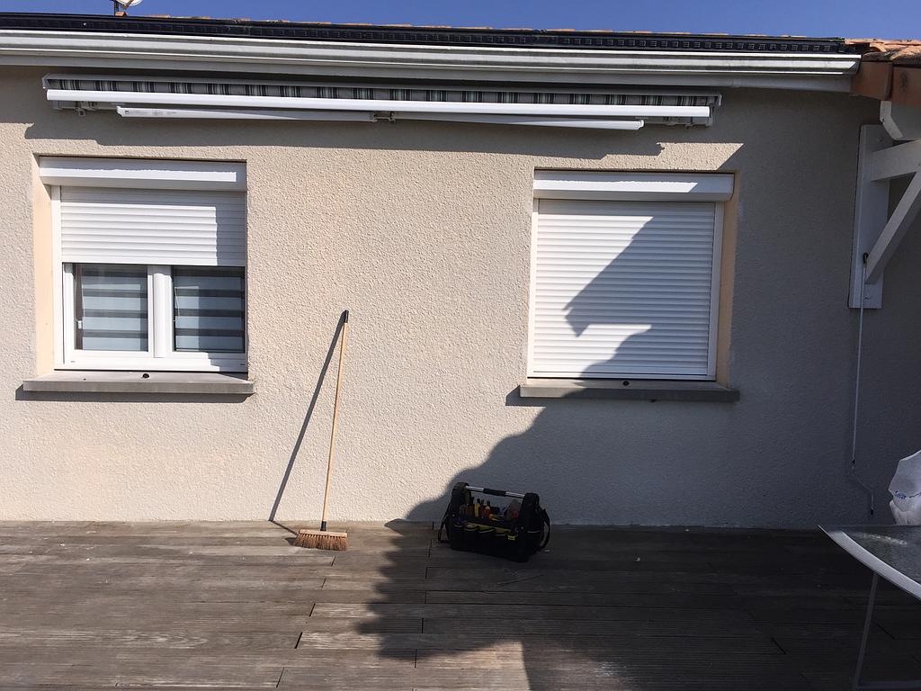 Pose de volets roulants