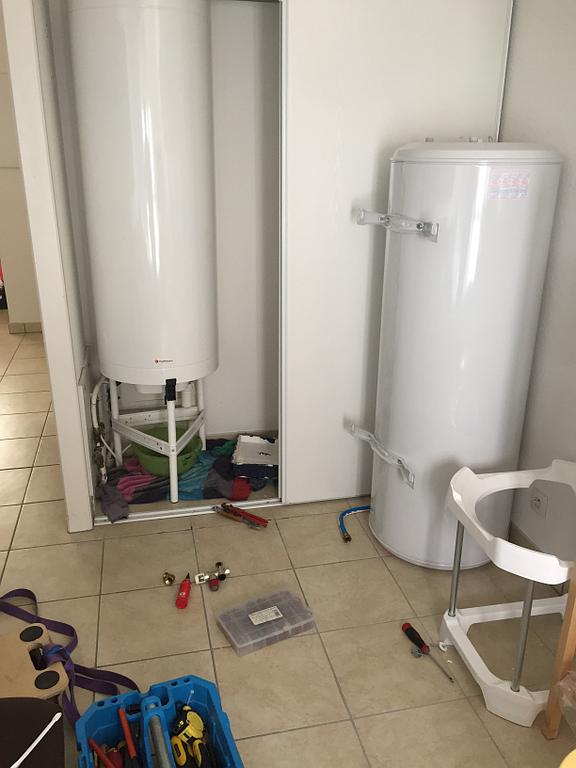 Travaux de plomberie