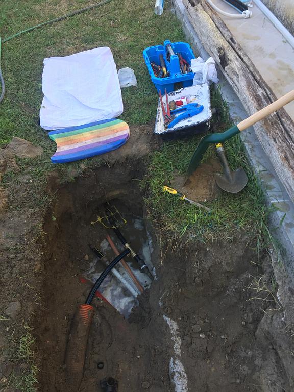 Réparation de fuite