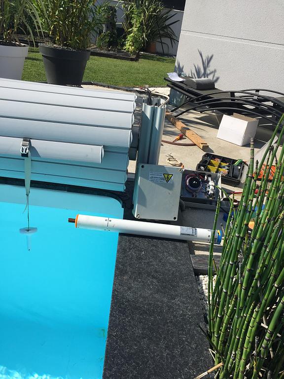 Remplacement moteur volet de piscine