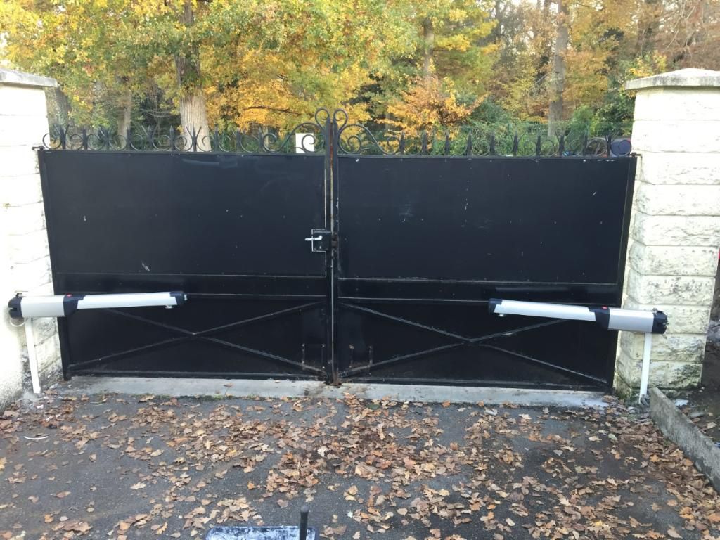 Installation de portail