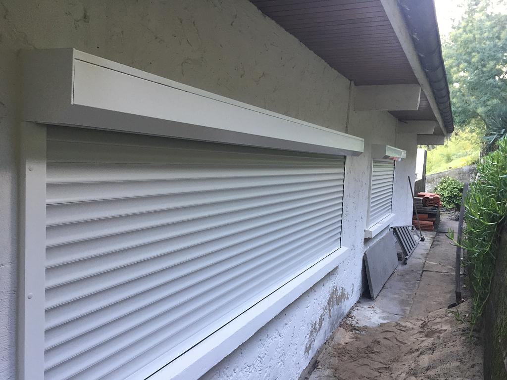 Pose de volet roulant