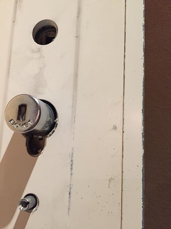 Remplacement de serrure