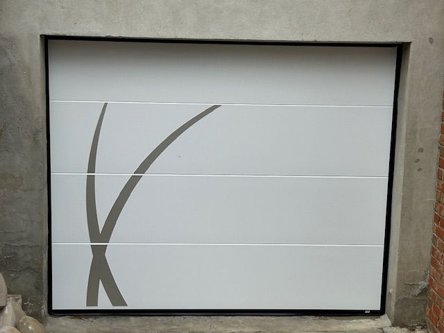 Porte de garage motif design