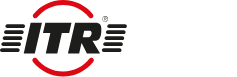Ein schwarz-rotes Logo für ein Unternehmen namens itre