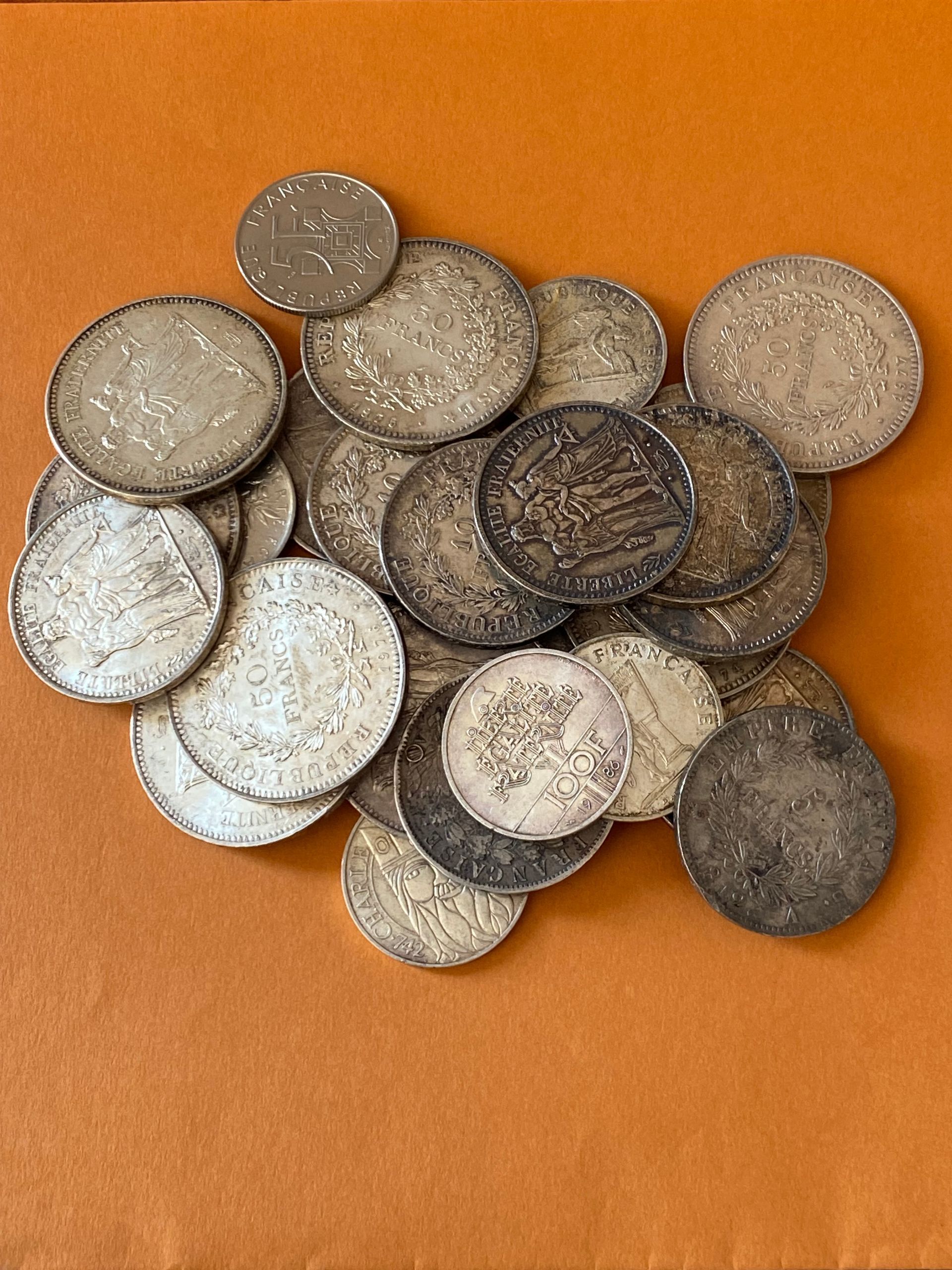 Des pièces anciennes