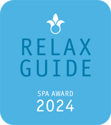 Das Logo für den Relax Guide Spa Award 2024