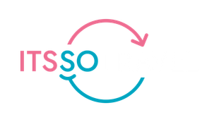 It is a logo for a travel company called ItsSo Travel.