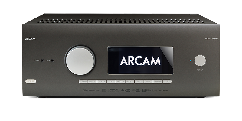Amplificateur gris de la marque Arcam