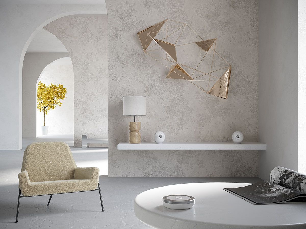 Enceintes Devialet dans une maison design