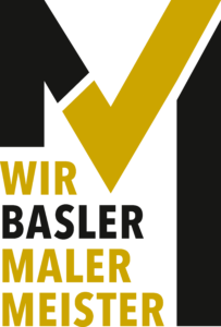 Ein Logo für eine Firma namens Wir Basler Maler Meister