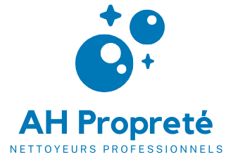 Logo AH Propreté - Nettoyeurs professionnels.