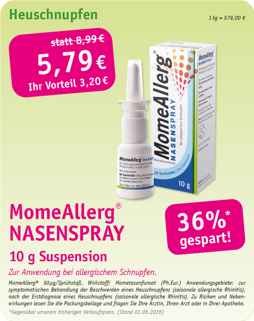 Werbung für Bepanthen Wundheilungssalbe; weiße Tube mit blauem Text, 38 % Rabatt.