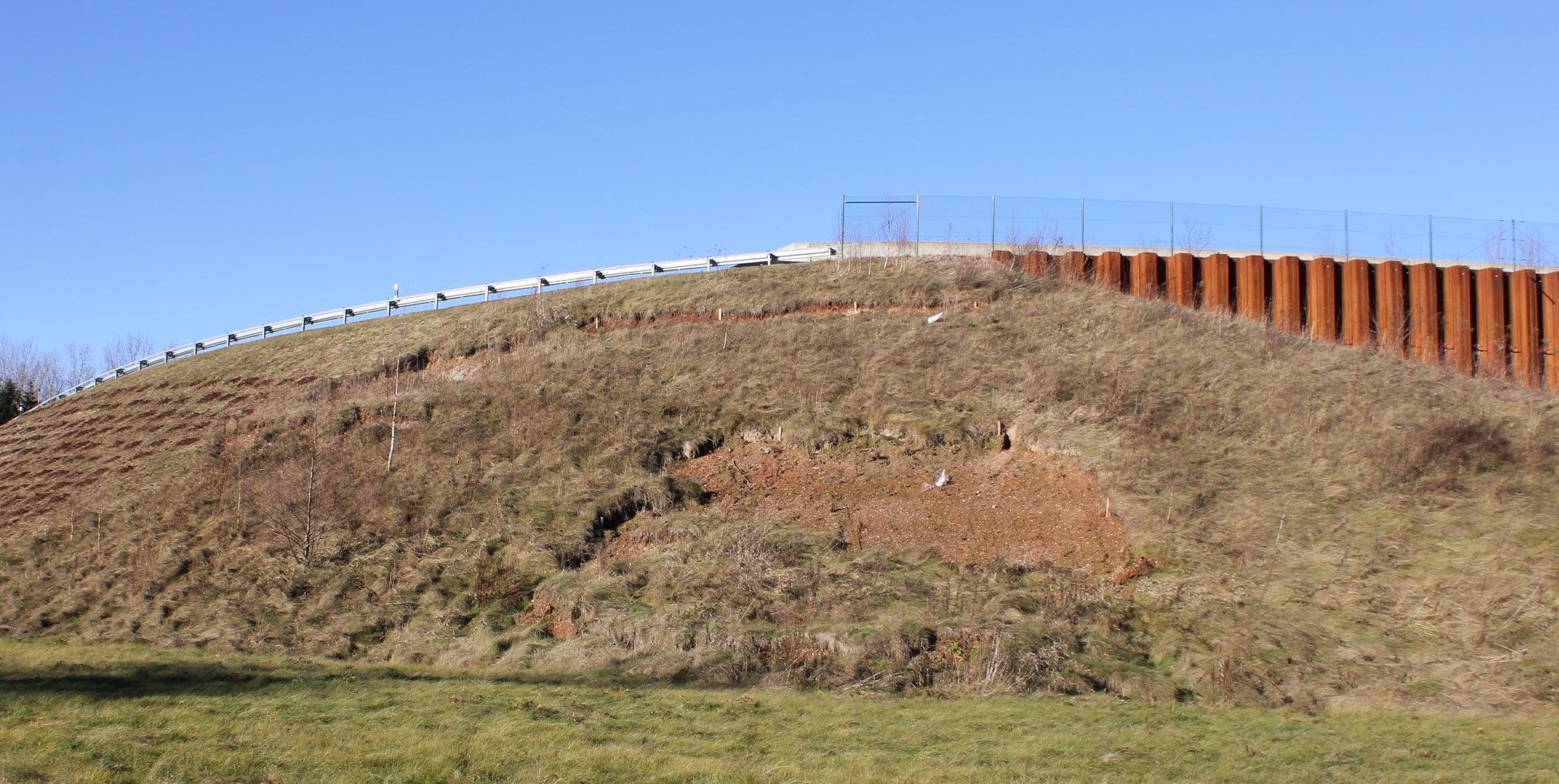Idealisierter Baugrundschnitt mit Altauffüllungen
