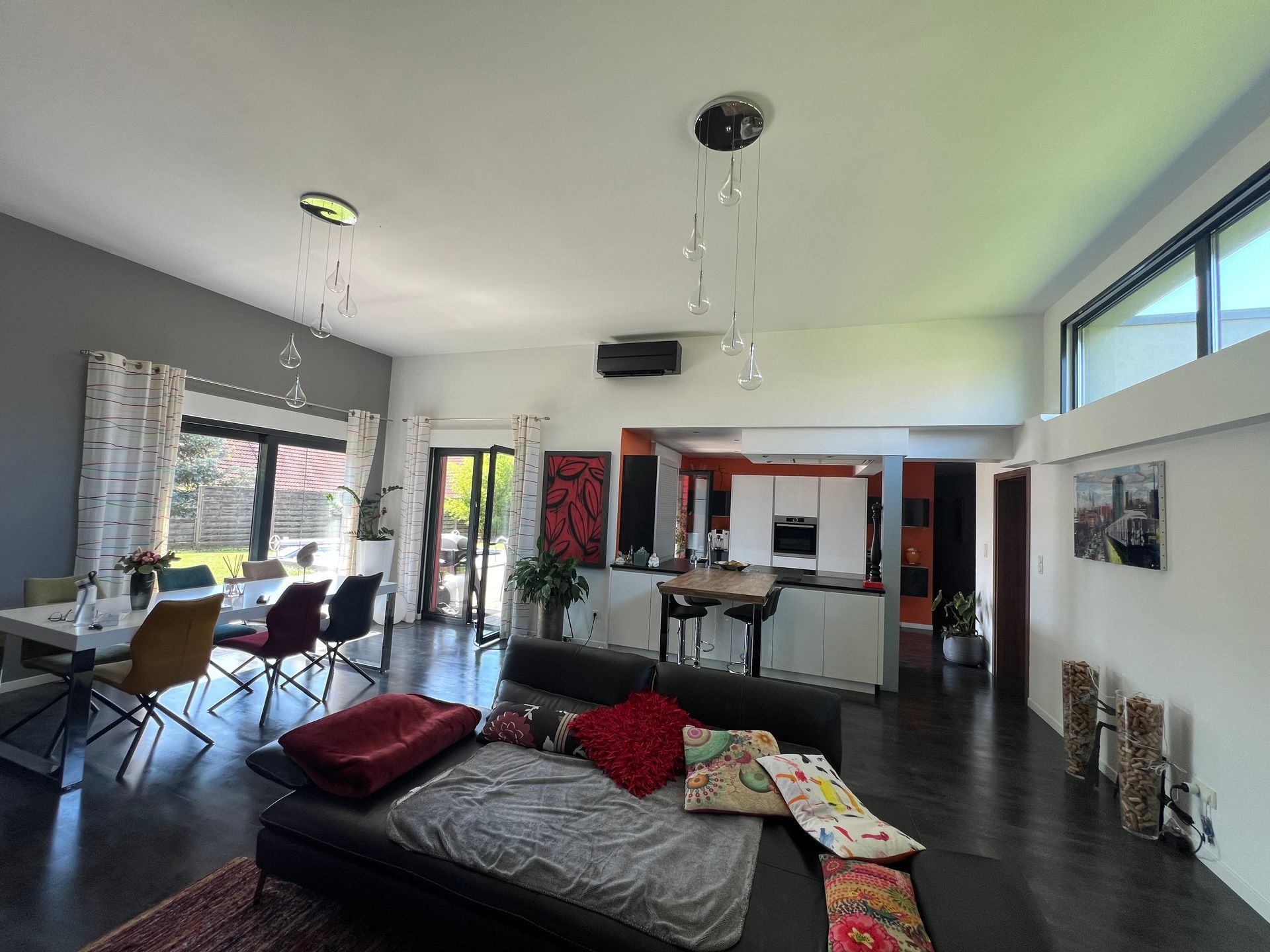 Climatisation dans une pièce de vie