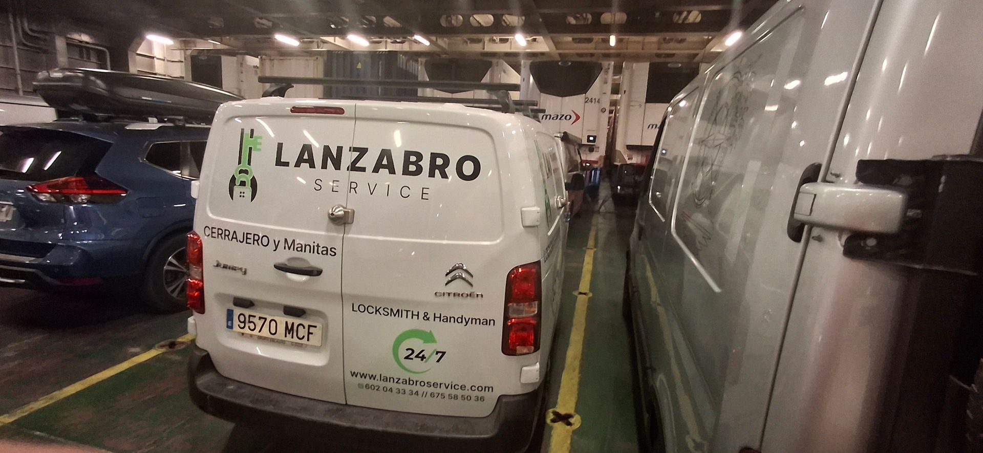 Furgoneta Lanzabro Locksmith