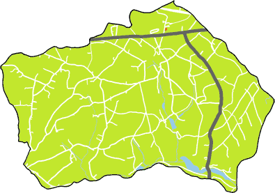 Carte de Gonneville stylisée