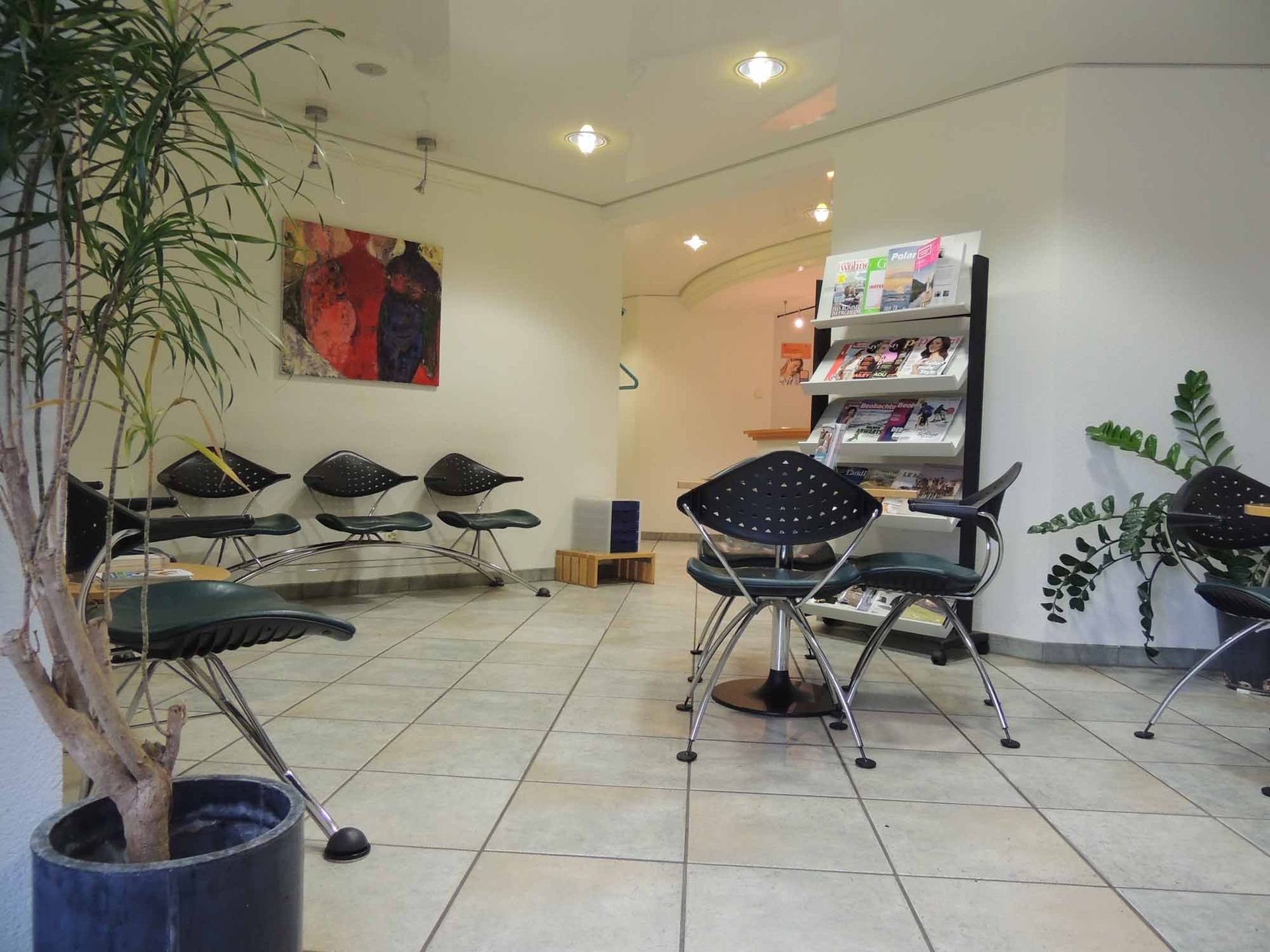 Wartebereich - Gemeinschaftspraxis Posthorn