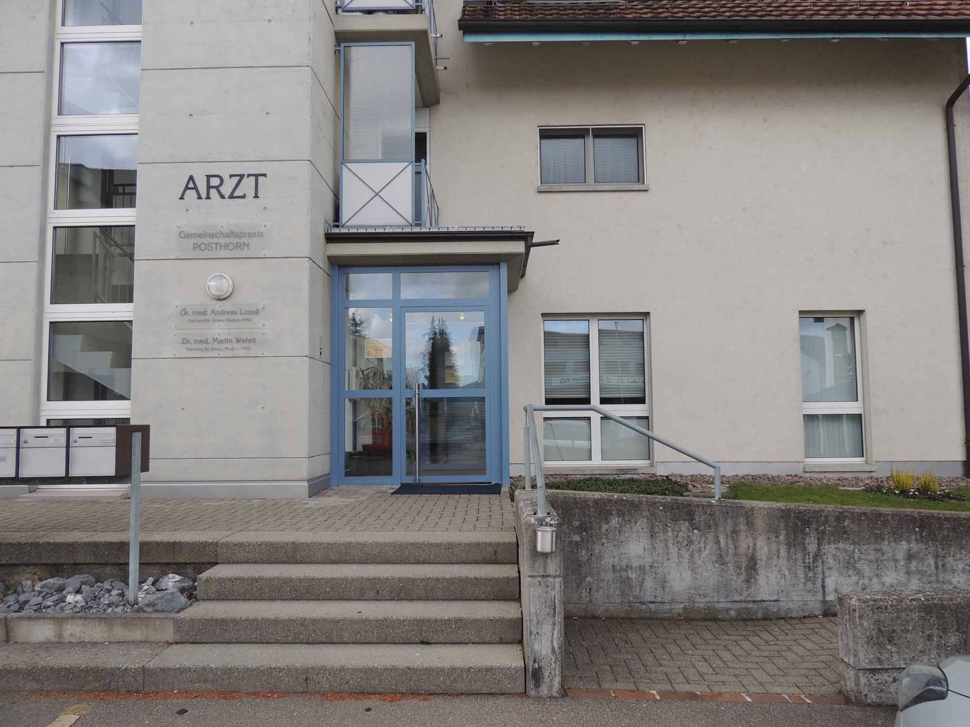 Aussenansicht - Gemeinschaftspraxis Posthorn