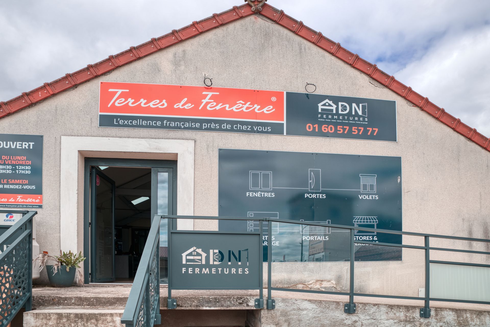 Entrée de l'entreprise ADN Fermeture