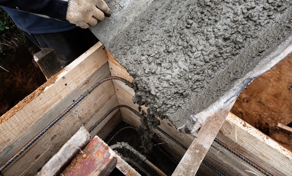 Coulage du béton de dalle