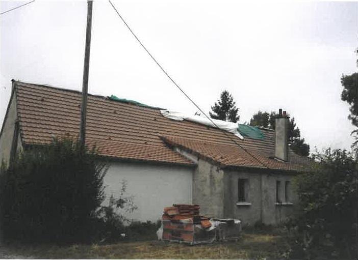 Pose de tuiles mécaniques