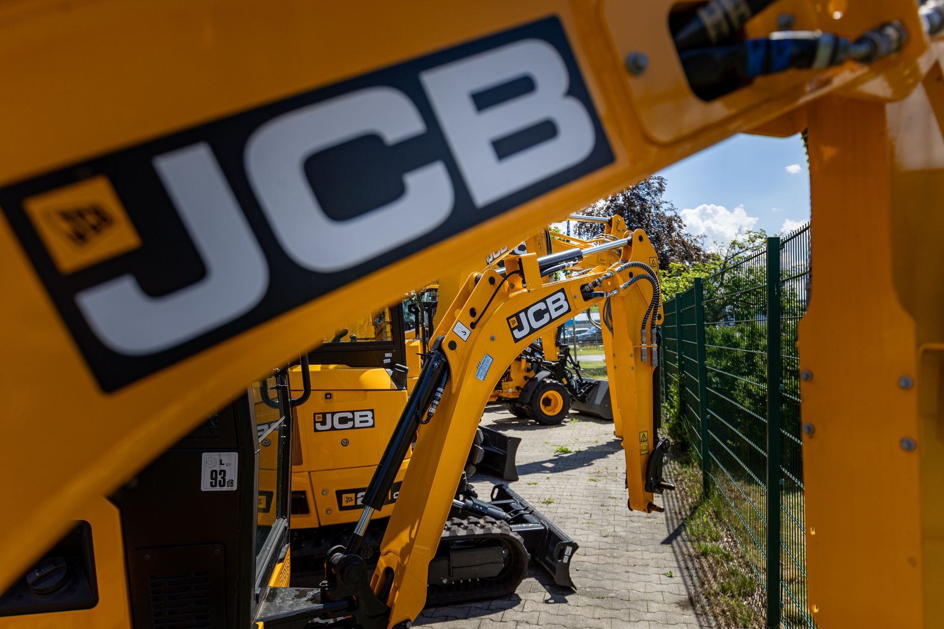 Baumaschinen im Einsatz
