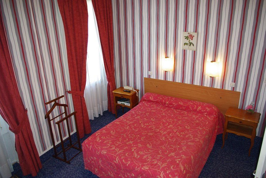 Chambre lit double à Cabourg