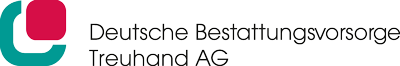 A logo for deutsche bestattungsvorsorge treuhand ag