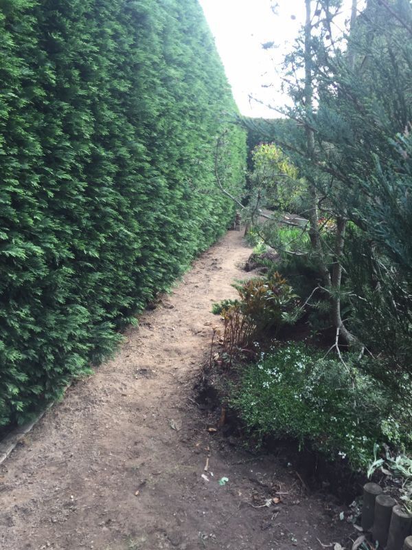 Steinpfad verlegt von Dienstleistungsservice Bellmann