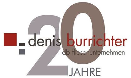Ein 20-jähriges Jubiläumslogo für Denis Burrichter