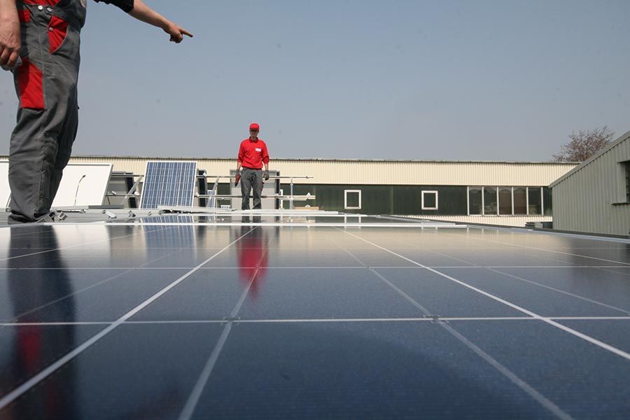 Beispiel einer Photovoltaikanlage