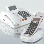 Telefon mit großen Tasten, extra laute Verstärkung