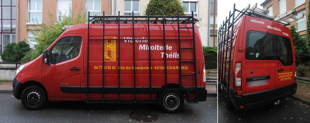 Véhicule de la société Thélis