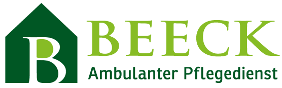 Grünes Logo für den ambulanten Pflegedienst Beeck