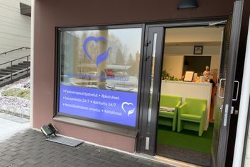 Medicomissio sairaanhoitopalvelun julkisivu