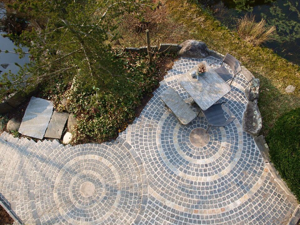 Pavimentazione in dadi