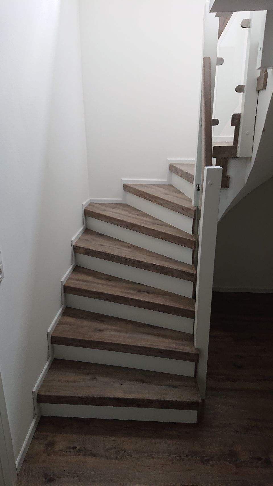 Treppe aus Holz