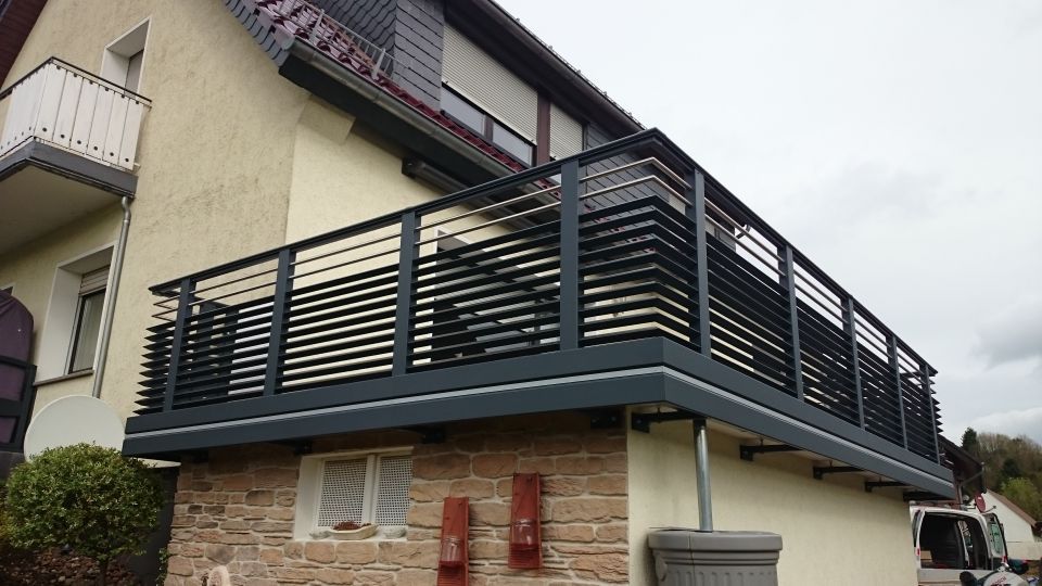 moderne Dachterrasse