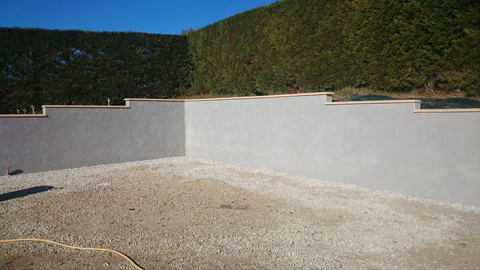 Construction de murets