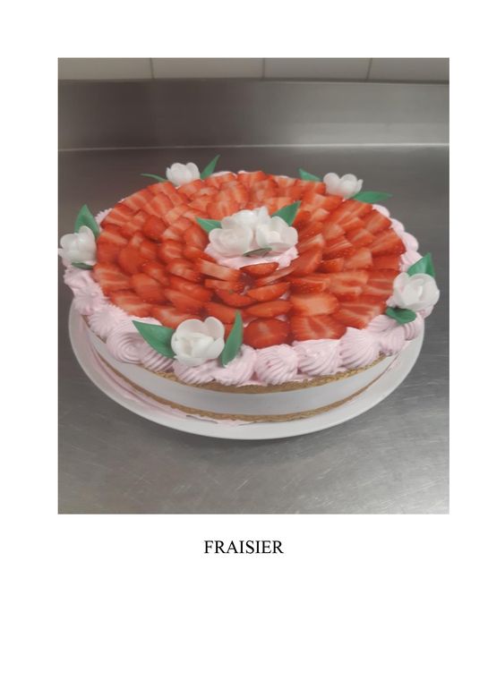 Gâteau fraisier