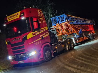 Marco Werp Kranservice GmbH Lastwagen für den Krantransport