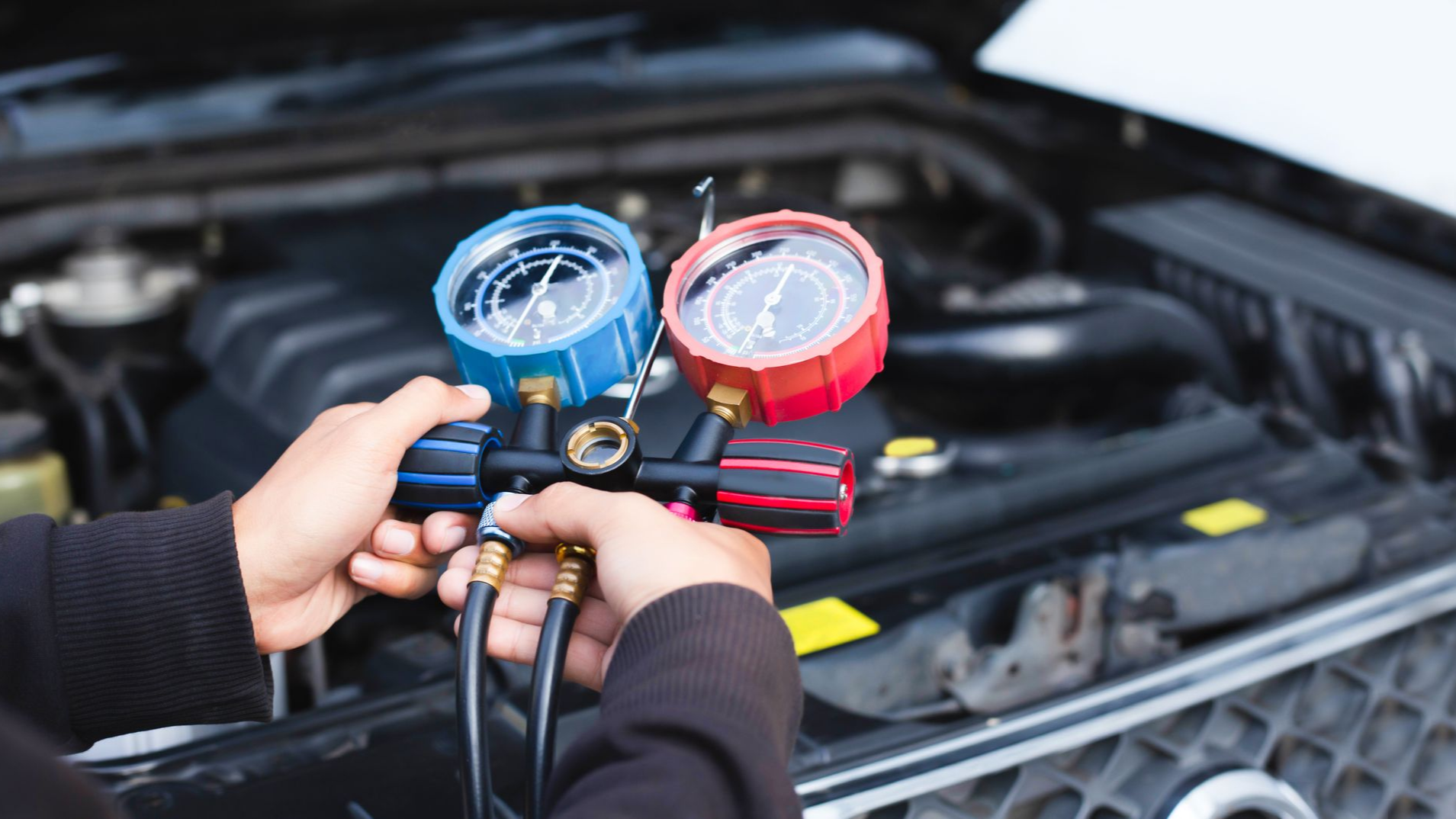 Recherche de fuite dans le système de climatisation