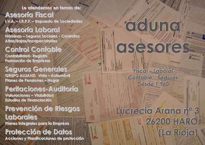 Aduna Asesores - Publicidad oficina