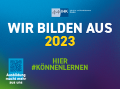 Ausbildungsplakette IHK
